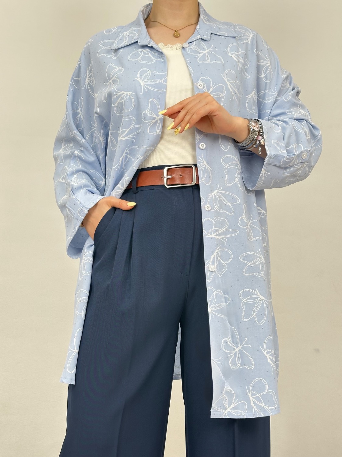 مانتو گلدار مادرانه